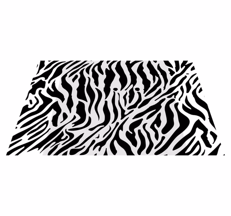 Tovaglietta americana superficie a stampa zebra - TenStickers