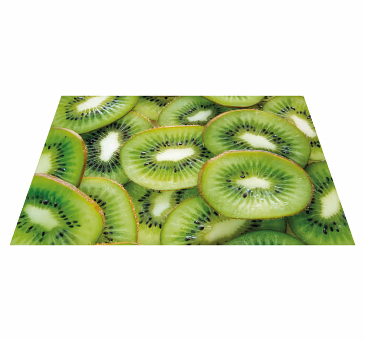 Tovaglietta americana fette di kiwi fresco - TenStickers