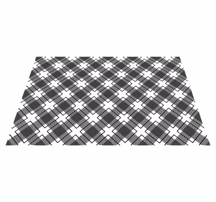Tovaglietta americana superficie a texture geometrica - TenStickers