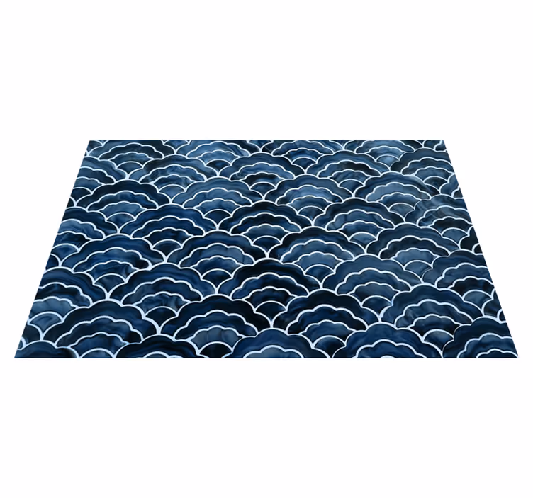 Tovaglietta americana concetto onda oceanica - TenStickers