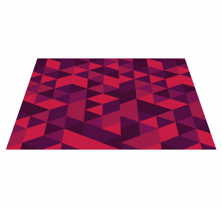 Tovaglietta americana originale ciotola rossa con bacchette - TenStickers