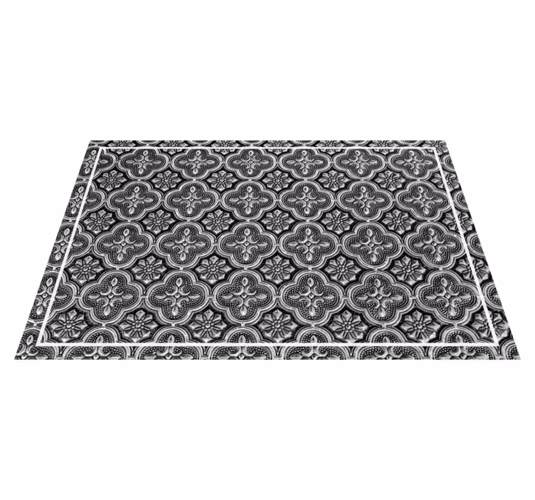 Tovaglietta americana superficie decorata intricata - TenStickers