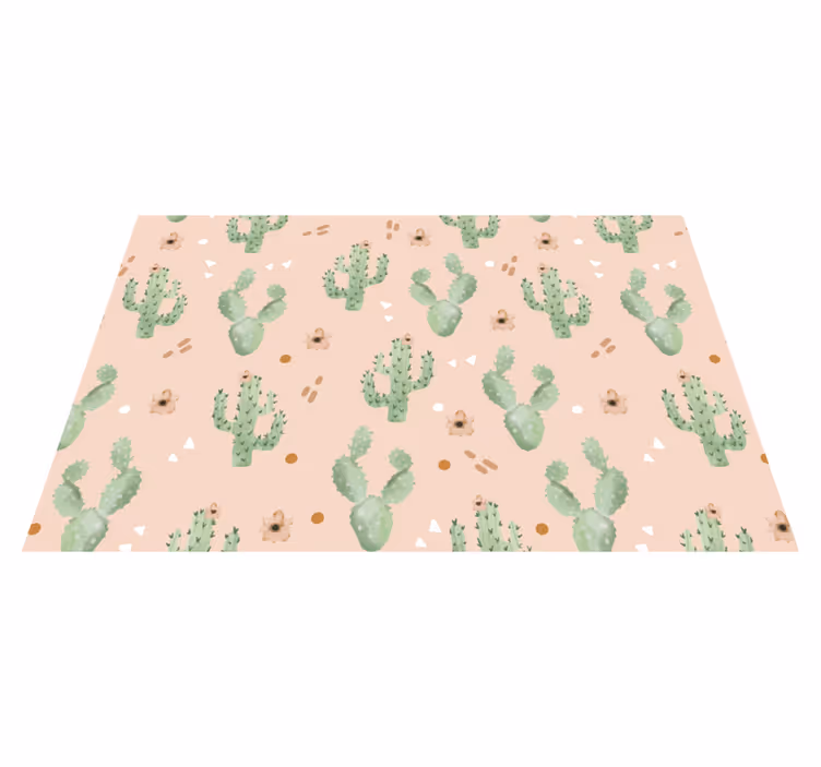 Tovaglietta americana originale design cactus - TenStickers