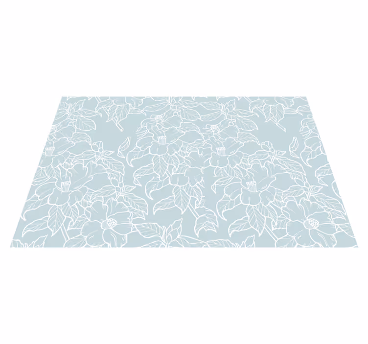 Tovaglietta americana con stampa floreale - TenStickers