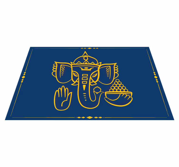 Tovaglietta americana originale motivo ganesha tradizionale - TenStickers