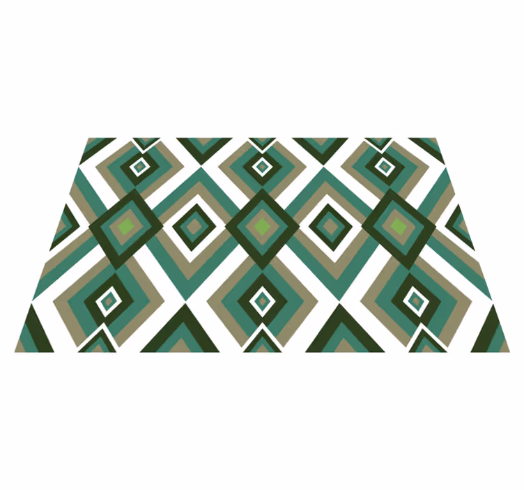Tovaglietta americana moderna a disposizione geometrica - TenStickers