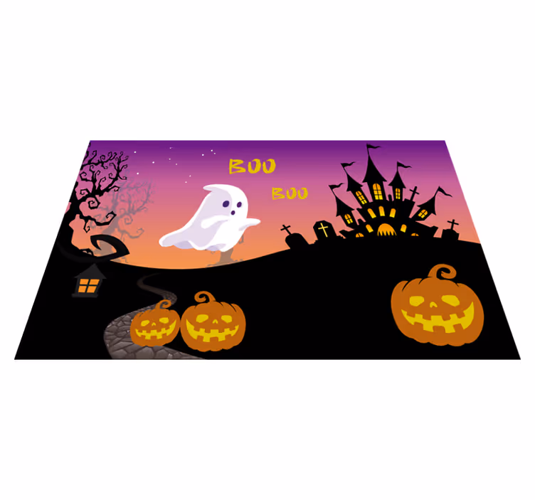 Boo notte di halloween tovagliette di halloween - TenStickers