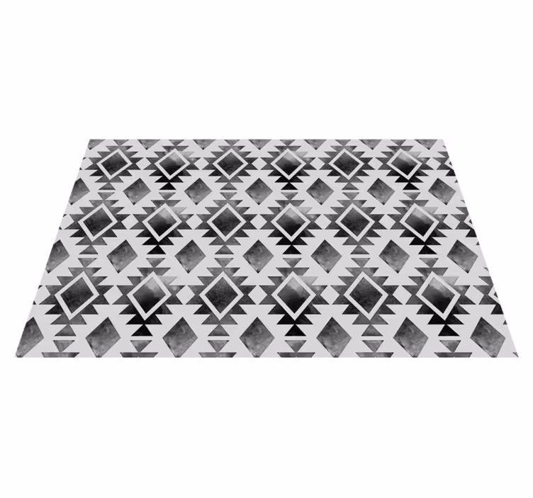 Tovaglietta americana motivo monocromatico geometrico - TenStickers