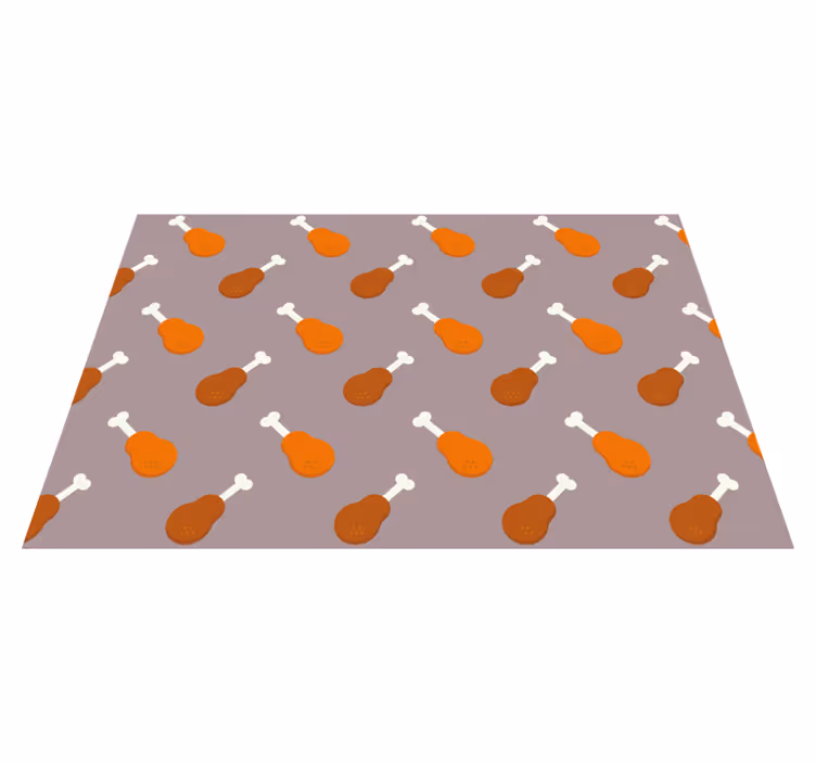 Tovaglietta americana originale motivo cosce di pollo - TenStickers