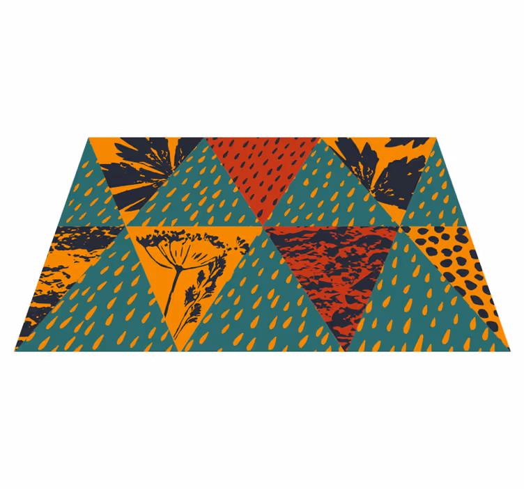 Tovaglietta americana originale motivo geometrico audace - TenStickers