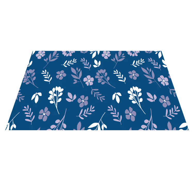 Tovaglietta americana con motivo floreale botanico - TenStickers