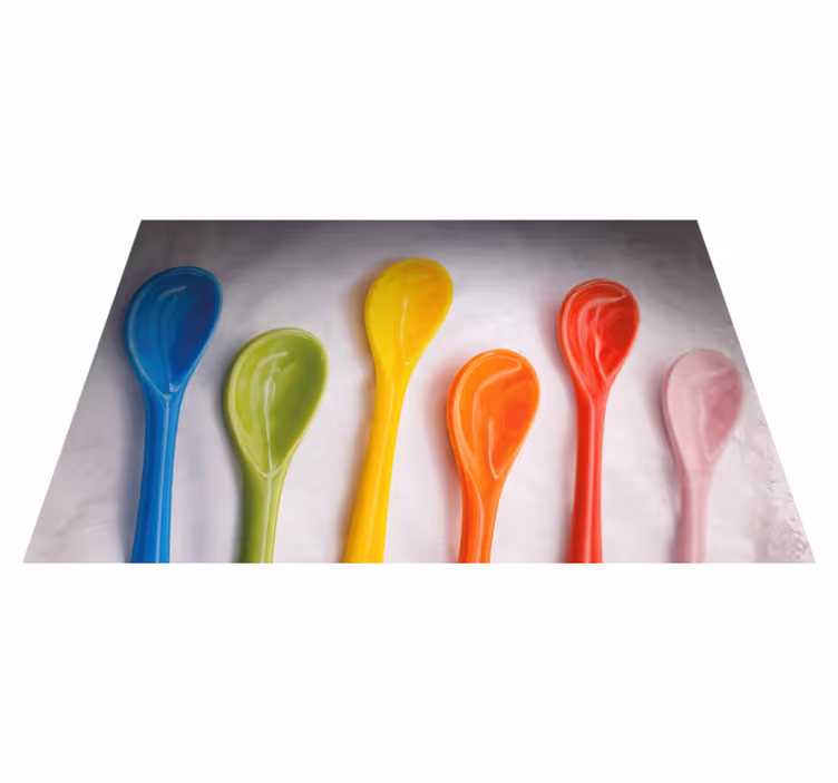 Tovaglietta colazione per casa utensili da cucina vivaci - TenStickers