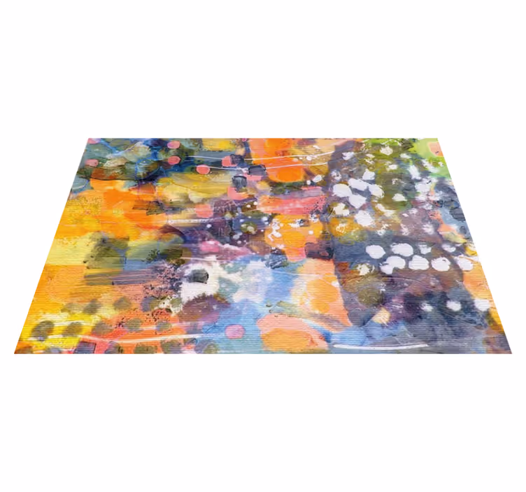 Tovaglietta americana esplosione di colori vibranti - TenStickers