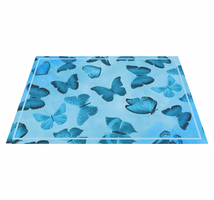Tovaglietta americana a tema farfalle - TenStickers