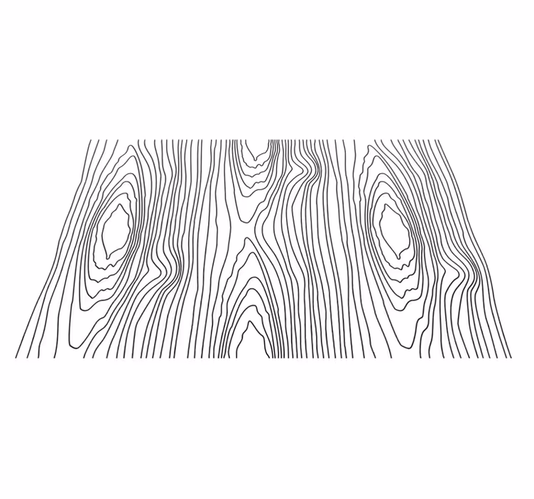 Tovaglietta americana con motivo legno - TenStickers
