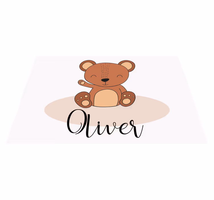 Tovaglietta americana infantile personaggio orsetto carino - TenStickers