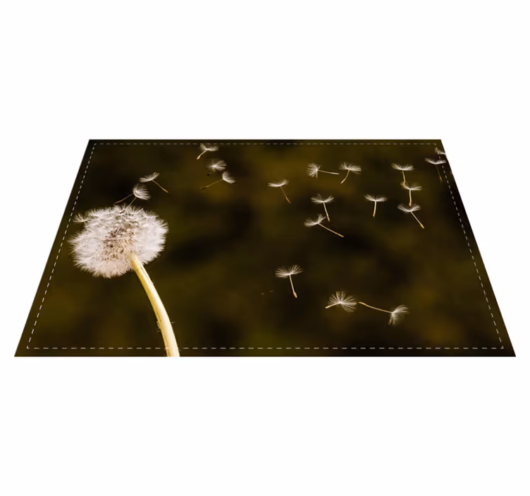 Tovaglietta americana originale semi di soffione - TenStickers
