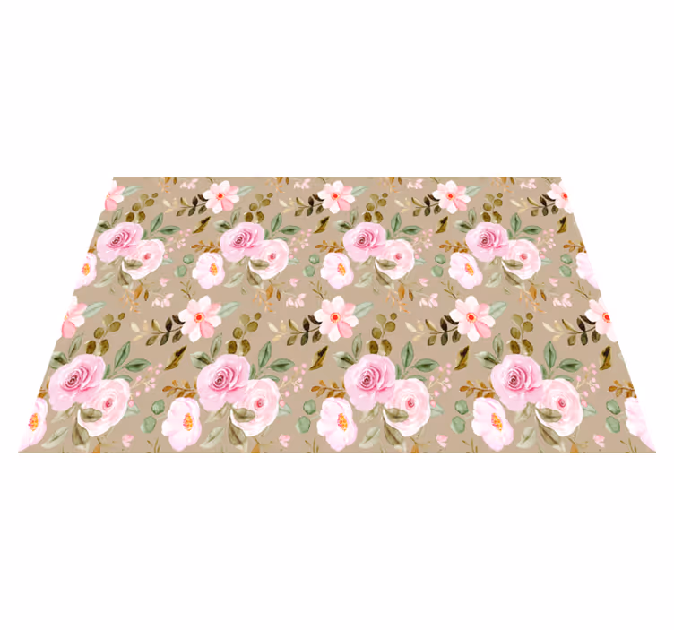Tovaglietta americana originale motivo botanico - TenStickers