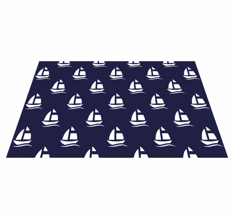 Tovaglietta americana originale motivo velieri - TenStickers