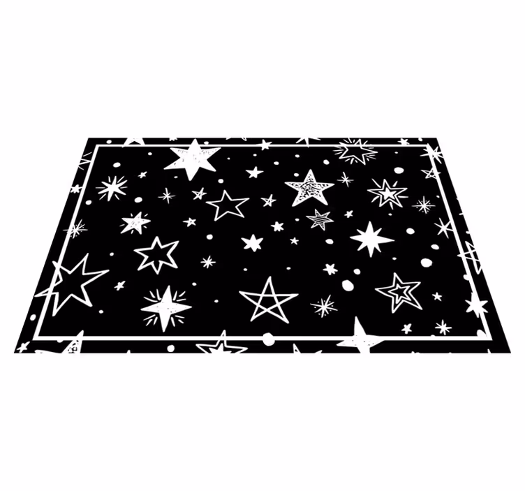 Tovaglietta americana infantile motivo notte stellata - TenStickers