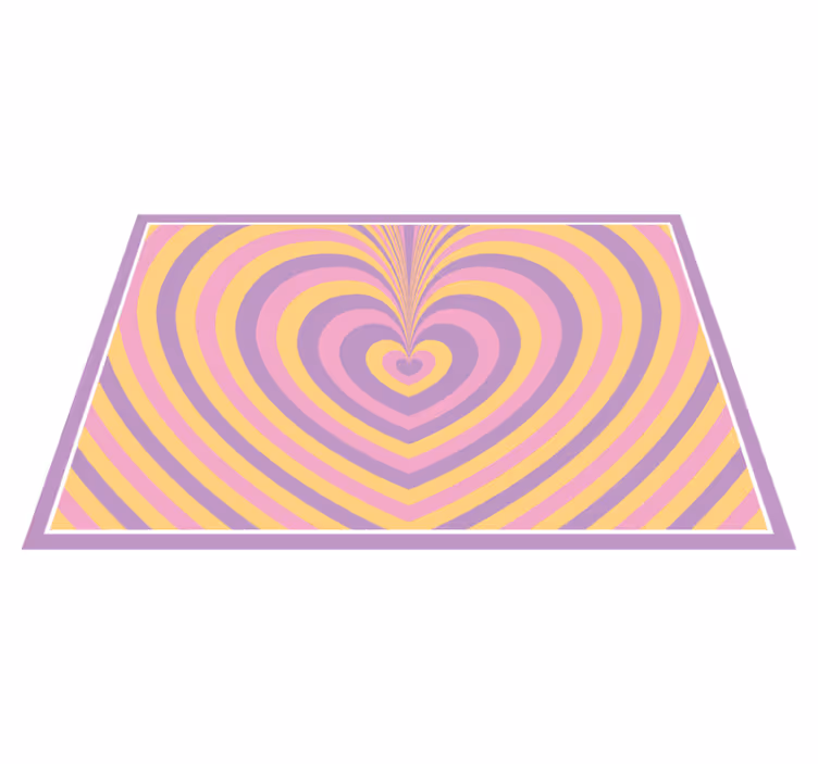 Tovaglietta americana originale strati a cuore - TenStickers