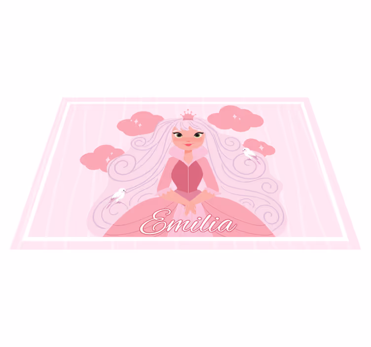 Tovaglietta americana infantile con personaggi principesse - TenStickers