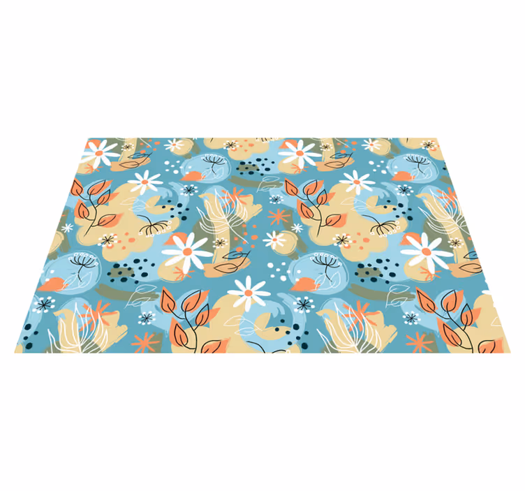 Tovaglietta americana moderna ispirata ai fiori - TenStickers