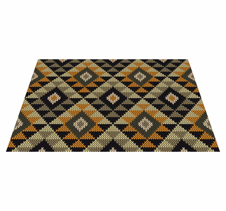 Tovaglietta americana motivo geometrico chic - TenStickers