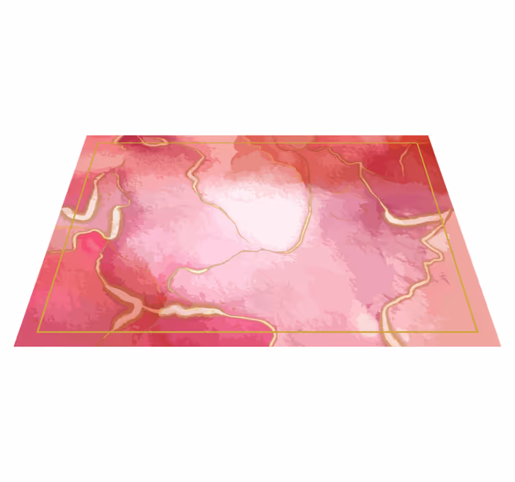 Tovaglietta americana marmo rosa elegante - TenStickers