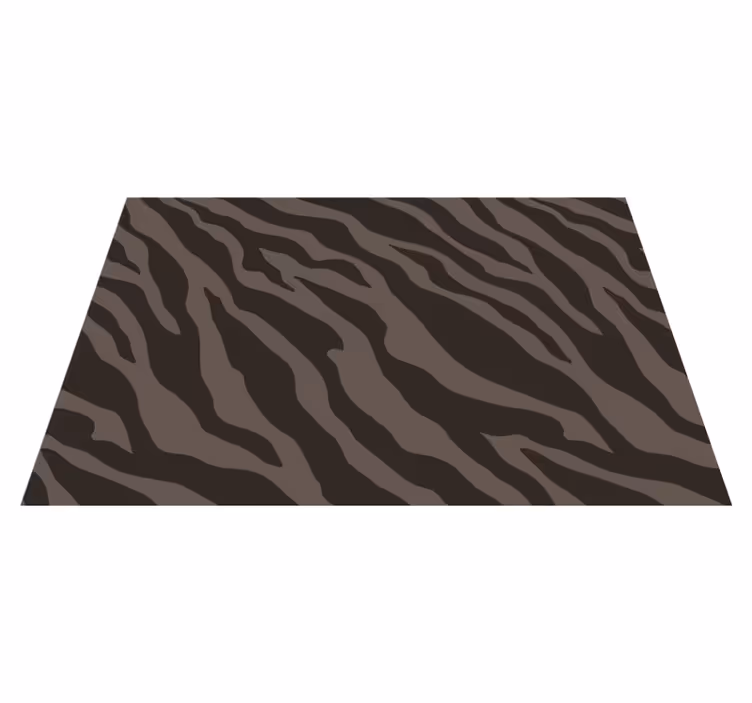 Tovaglietta americana superficie a strisce zebra - TenStickers