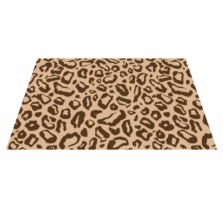 Tovaglietta americana stile stampa leopardata - TenStickers