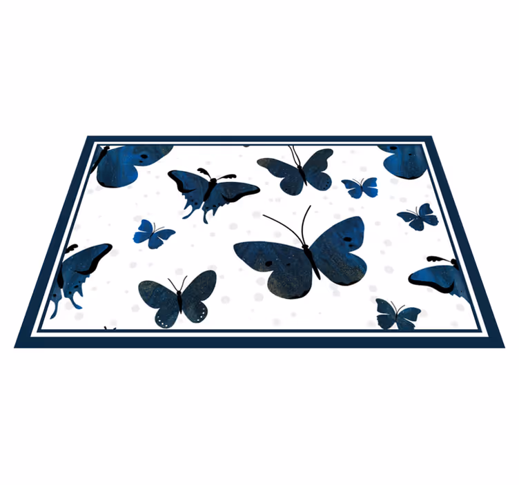 Tovaglietta americana originale con motivo farfalle - TenStickers