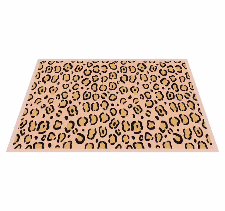 Tovaglietta americana stampa pelle di leopardo - TenStickers