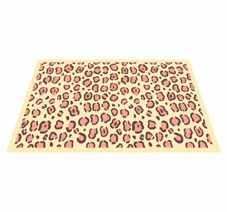 Tovaglietta americana stile motivo leopardato - TenStickers