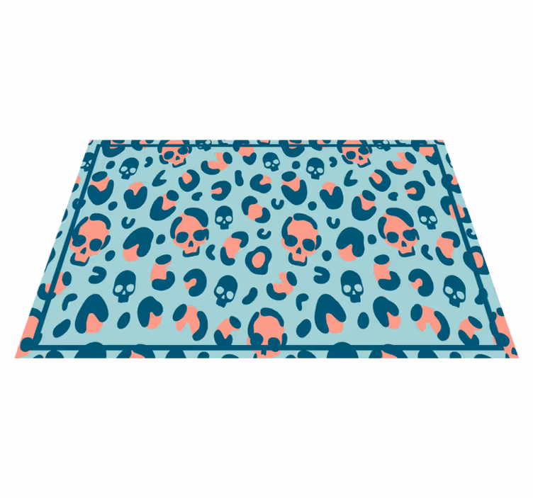 Tovaglietta americana originale texture stampa teschi - TenStickers