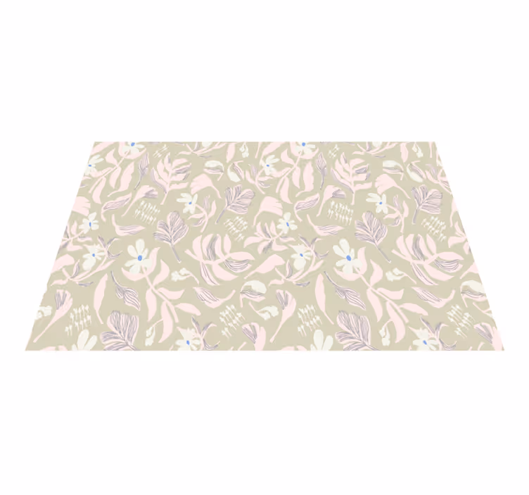 Tovaglietta americana originale ispirazione foglia botanica - TenStickers