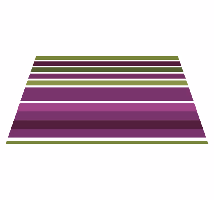 Tovaglietta americana palette di colori a righe - TenStickers