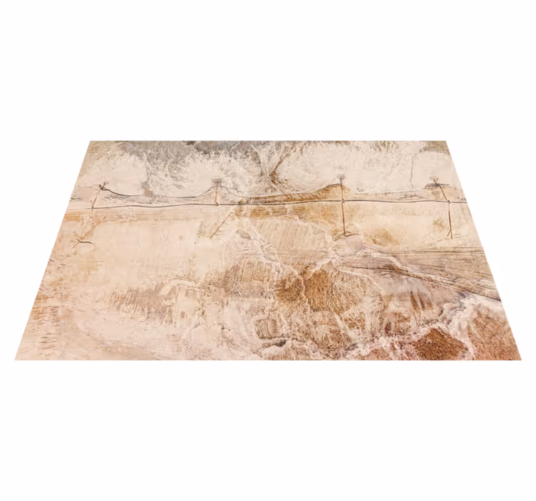 Tovaglietta americana finitura in legno naturale - TenStickers
