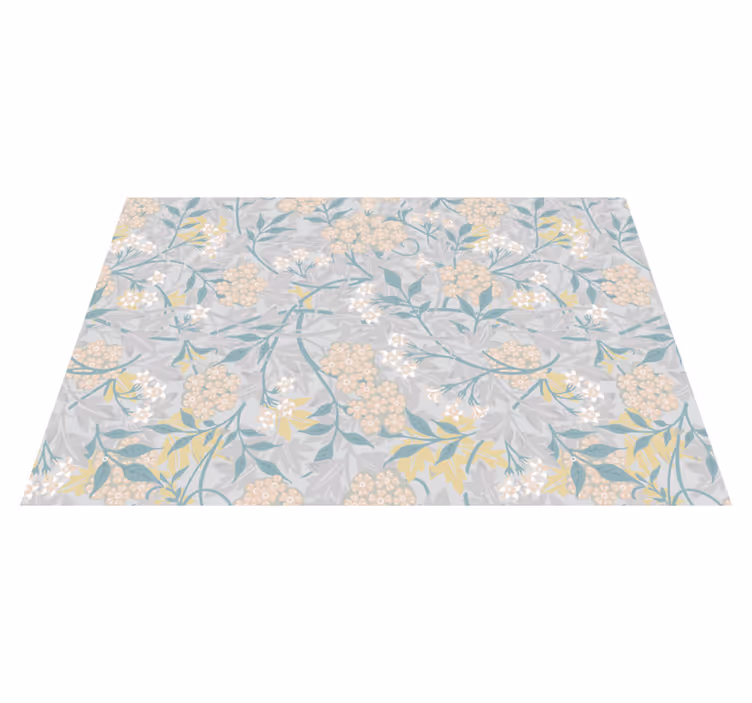 Tovaglietta americana texture floreale ispira - TenStickers