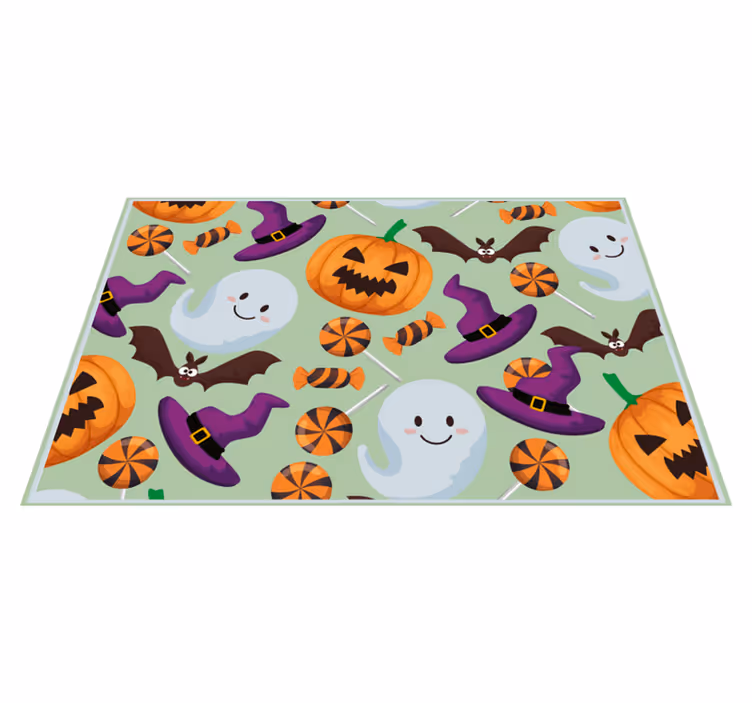 Tovagliette americana halloween elementi colorati halloween - TenStickers