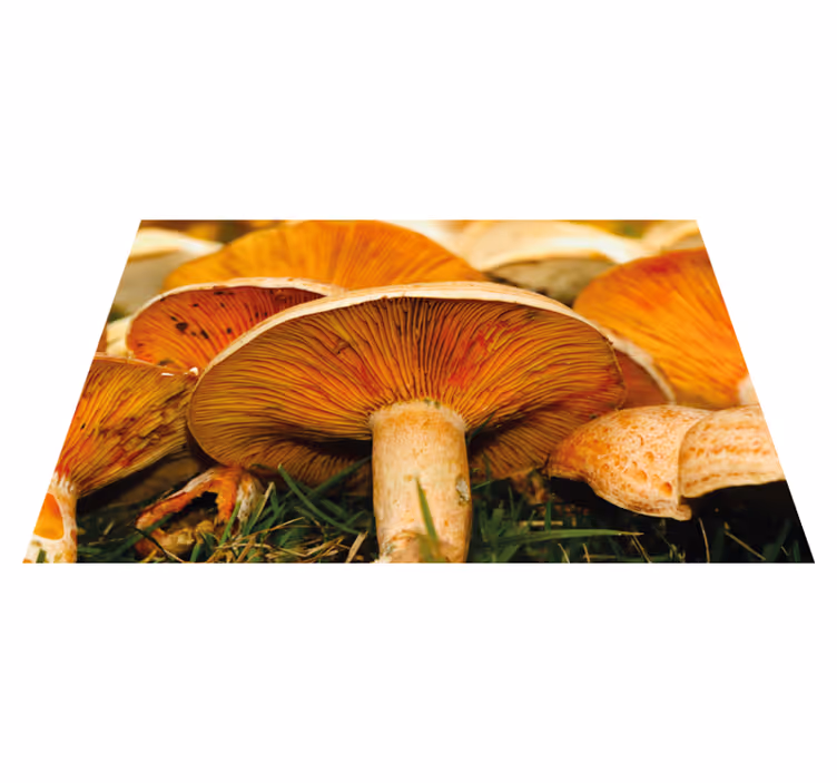 Tovaglietta americana originale funghi con ramen - TenStickers