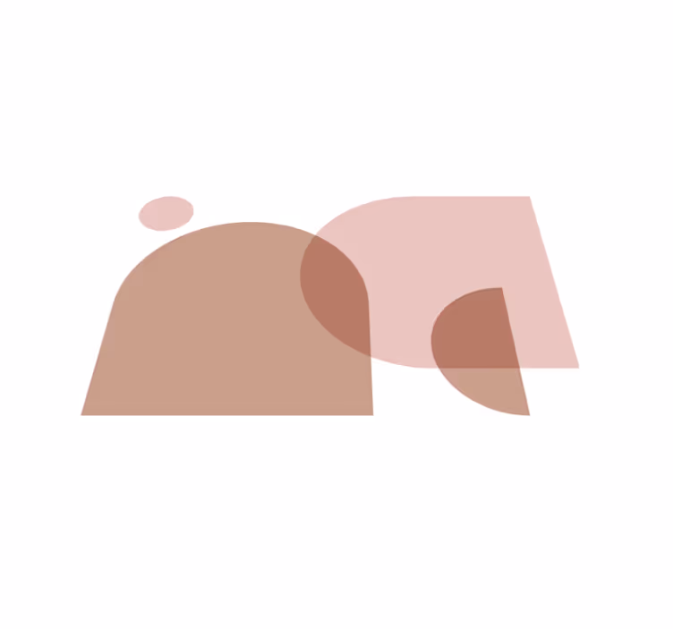 Tovaglietta americana moderna forme geometriche moderne - TenStickers