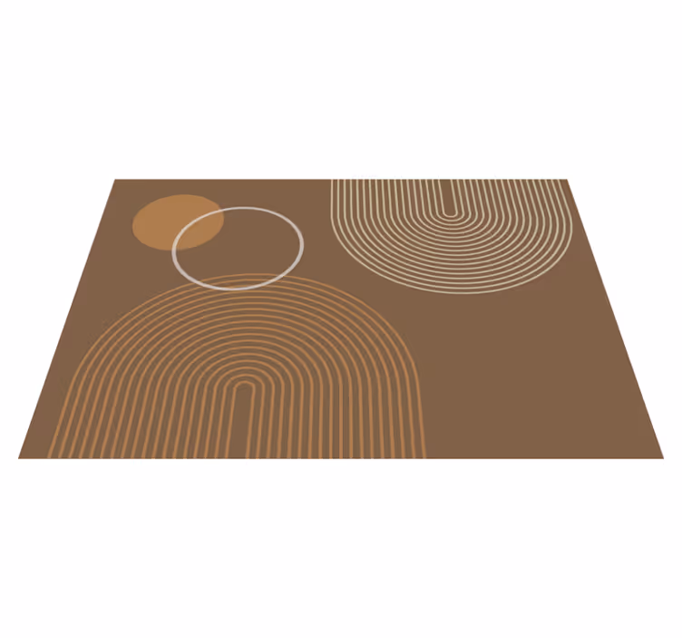 Tovaglietta americana archi geometrici - TenStickers