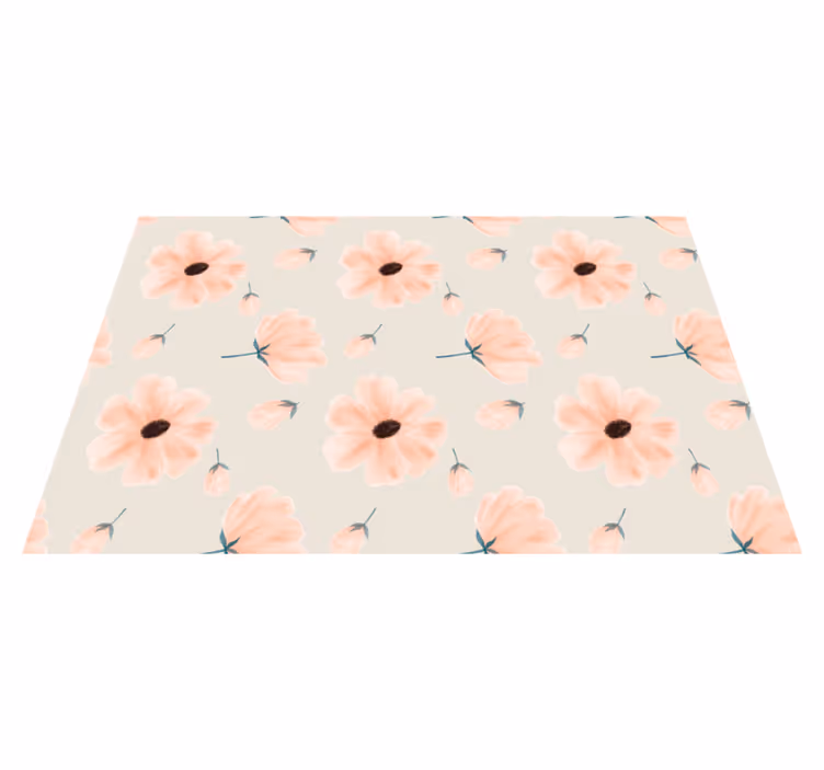 Tovaglietta americana originale allestimento floreale - TenStickers