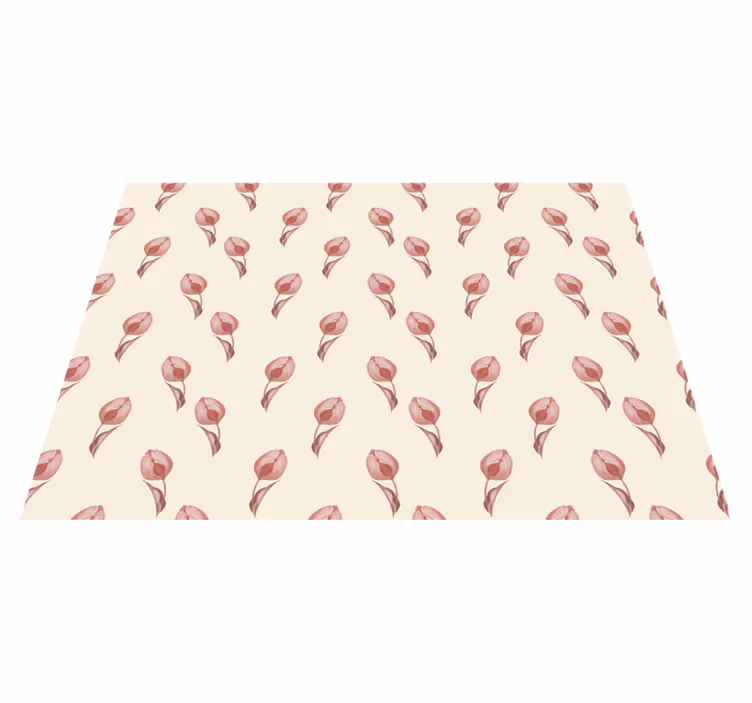 Tovaglietta americana originale motivo fiori delicati - TenStickers