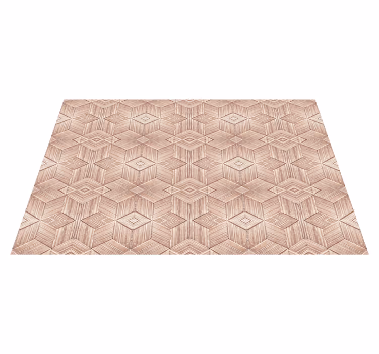 Tovaglietta americana motivo geometrico in legno - TenStickers