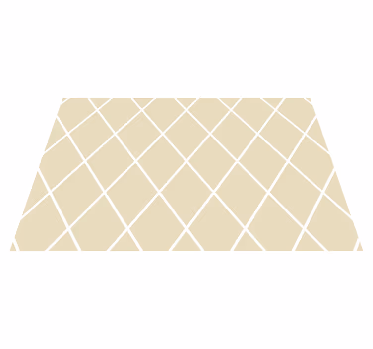Tovaglietta americana motivo geometrico diagonale - TenStickers