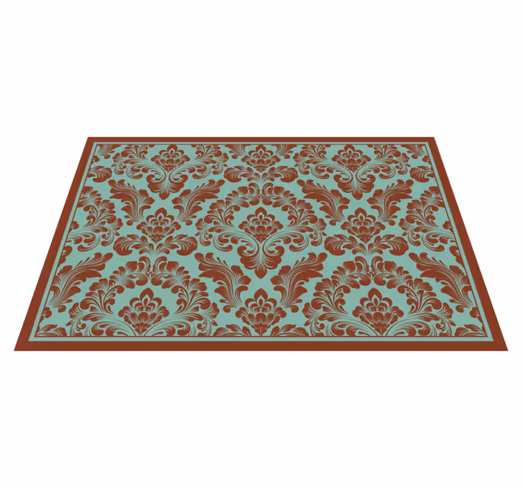 Tovaglietta americana concetto floreale elegante - TenStickers