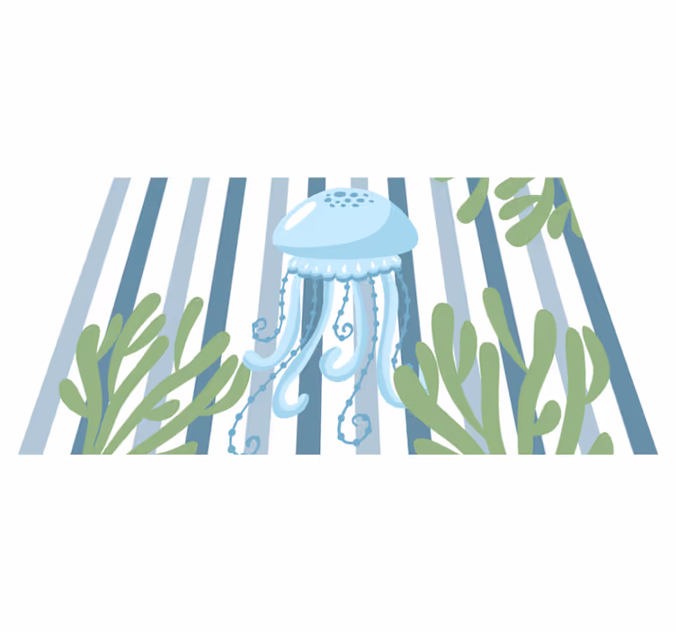 Tovaglietta americana originale scena subacquea meduse - TenStickers
