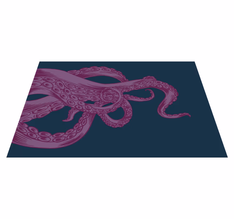 Tovaglietta americana originale motivo tentacoli di polpo - TenStickers